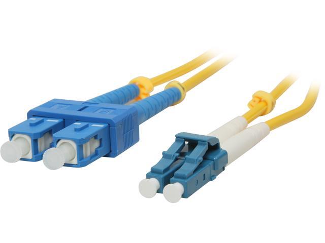 BYTECC SD-LS5 5m SD-LS LC to SC Duplex (2 Strand) Cable, Single Mode 9/125 Standard Zipcore - OEM