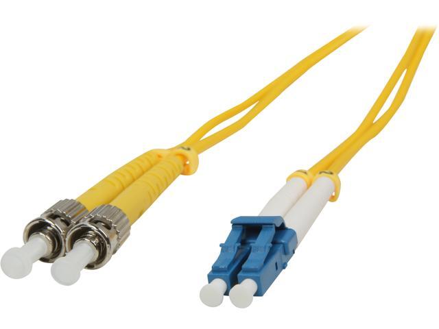 BYTECC SD-LST1 1m SD-LST LC to ST Duplex (2 Strand) Cable, Single Mode 9/125 Standard Zipcore - OEM