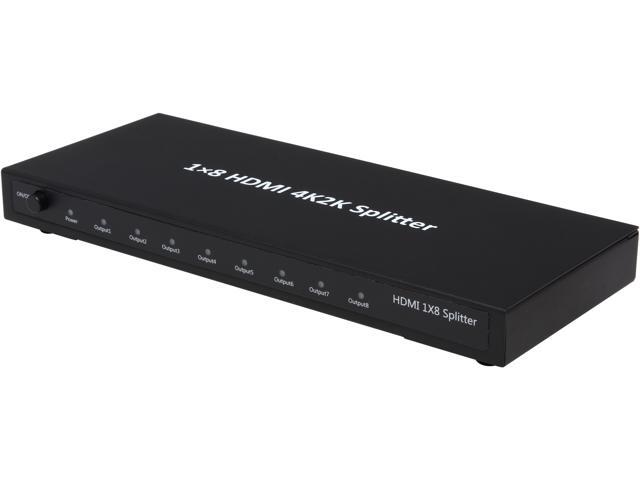 BYTECC HMSP108K 1x8 HDMI 3D 4K2K Splitter Resolutions Up to 4K2K 