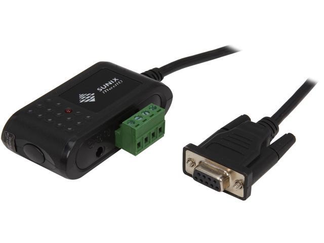 SUNIX Model STD-1914S RS-232 to 422/485 Compact Size Media Converter with Surge