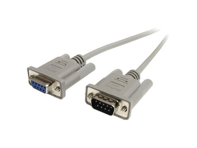 StarTech.com 3 ft Straight Through Serial Cable - DB9 M/F
