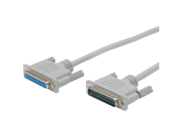 StarTech.com 10 ft Straight Through Serial Parallel Cable - DB25 M/F