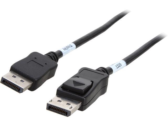 StarTech DISPL15MA 49.2 ft [15 m] Black Connector A: 1 - DisplayPort (20 pin) Latching Male Connector B: 1 - DisplayPort ...