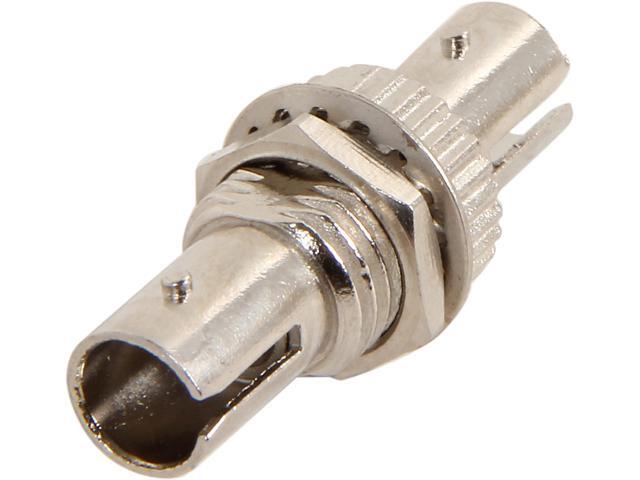 Coboc CY-FD-ML-S-ST/ST-M Multimode ST/ST Simplex Fiber Optic Adaptor, Metal Body