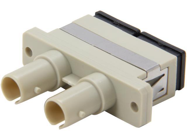 Coboc CY-FD-ML-ST/SC-P Multimode ST/SC Duplex Fiber Optic Adaptor, Plastic Body