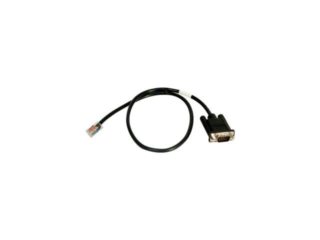 Digi International Model 76000239 2 ft. RJ-45 to DB-9 Male Straight Cable