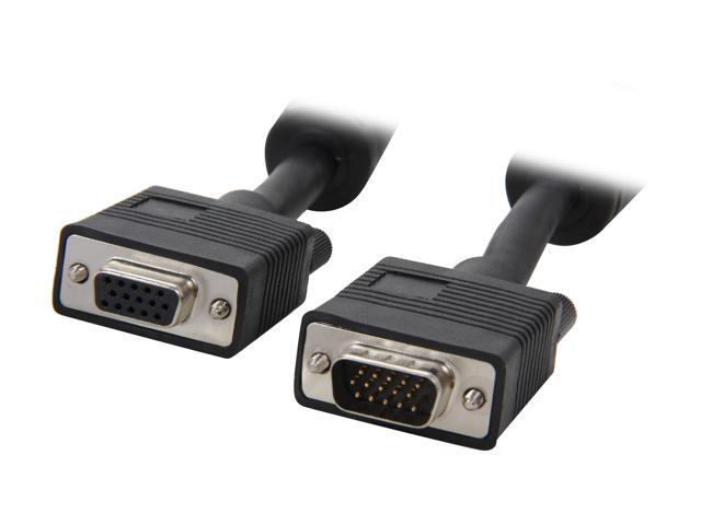 Kaybles SVGA-MF-50FT 50 ft. SVGA Cable Super Shield with Dual Ferrite Male to Female - OEM