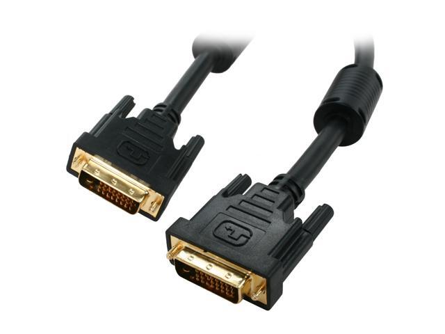 Kaybles DVI-DD-10FT Black 10 ft. M-M Premium DVI Digital Dual-Link with Ferrites M/M - OEM