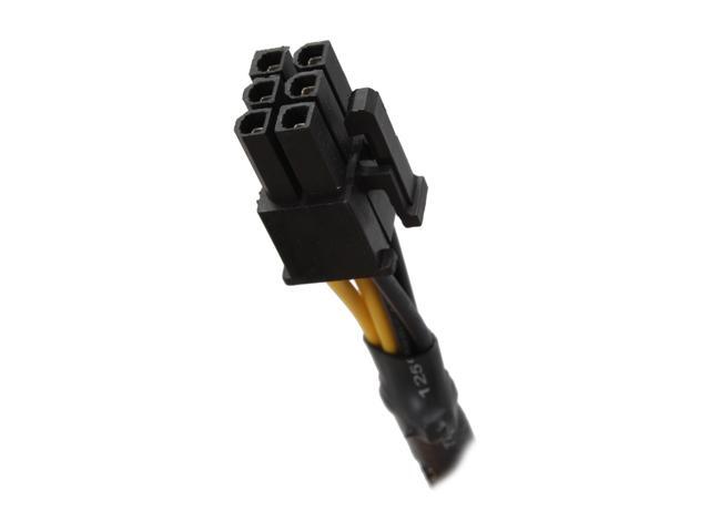 1ST PC CORP. CB-6M-6F 12" 6-pin PCI-Express extension cable