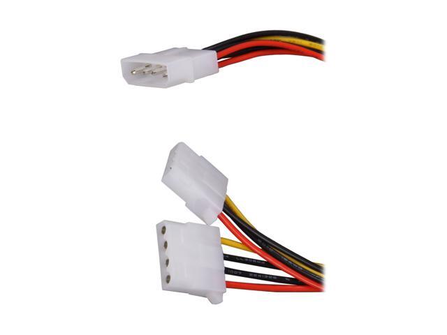 Works CB-Y12 12" Molex male to 2 x molex females