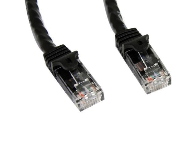 StarTech.com 100 ft Black Snagless Cat6 UTP Patch Cable