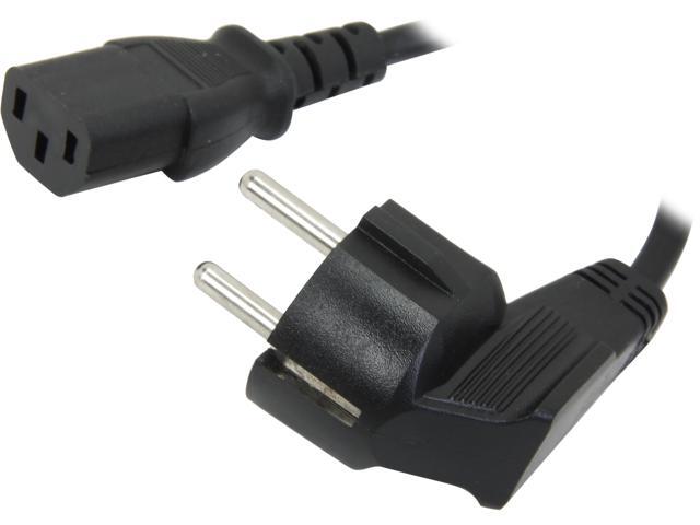 VCOM Model VC-POW/EU6 6 ft. EU-3Prong Power Cord