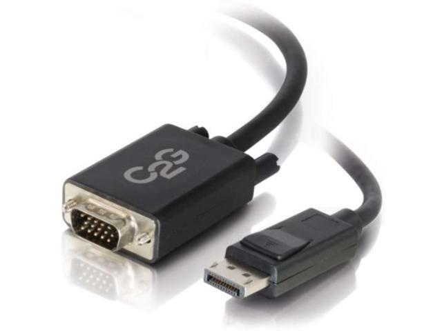 Cables To Go 54331 3FT DISPLAYPORT™ MALE TO VGA MALE ACTIVE ADAPTER CABLE - BLACK