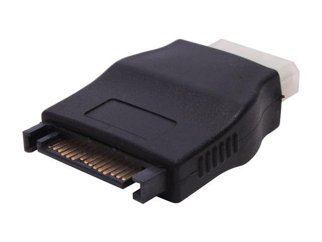Nippon Labs SATA to Molex Power Adapter SATA-FM SATA 15 Pin male to Molex 4 pin female adaptor  for SATA I and SATA II Hard ...