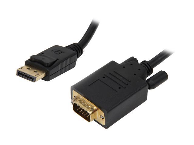 Nippon Labs DP-VGA-15 15 ft. DisplayPort to VGA 28 AWG Cable - OEM