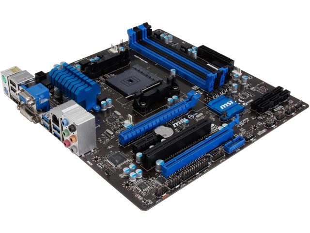 MSI A78M-E45 Micro ATX AMD Motherboard