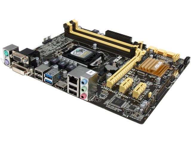 ASUS B85M-G R2.0 LGA 1150 Intel B85 HDMI SATA 6Gb/s USB 3.0 Micro ATX Intel Motherboard
