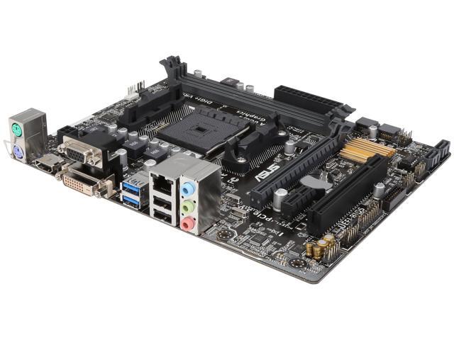 ASUS A68HM-Plus FM2+ AMD A68H FCH (Bolton D2H) 4 x SATA 6Gb/s port(s), gray USB 3.0 HDMI Micro ATX AMD Motherboard