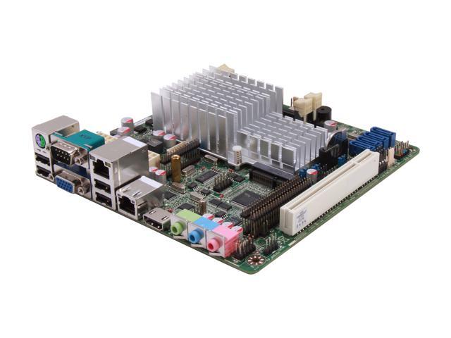 JetWay JNF9D-2550 Intel Atom D2550 (1.86GHz, Dual-Core) Intel NM10 Mini ITX Motherboard/CPU Combo