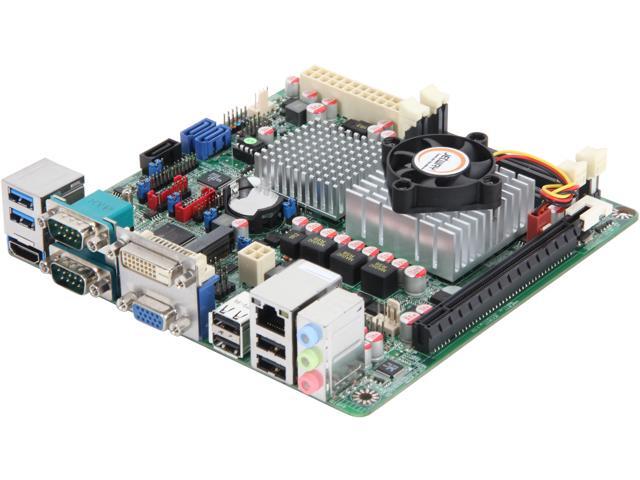 JetWay JNC9Q-847 Intel Celeron 847 Dual Core Mobile Processor 1.1 GHz @ 17W (FCBGA1023) Intel NM70 Mini ITX Motherboard/CPU ...