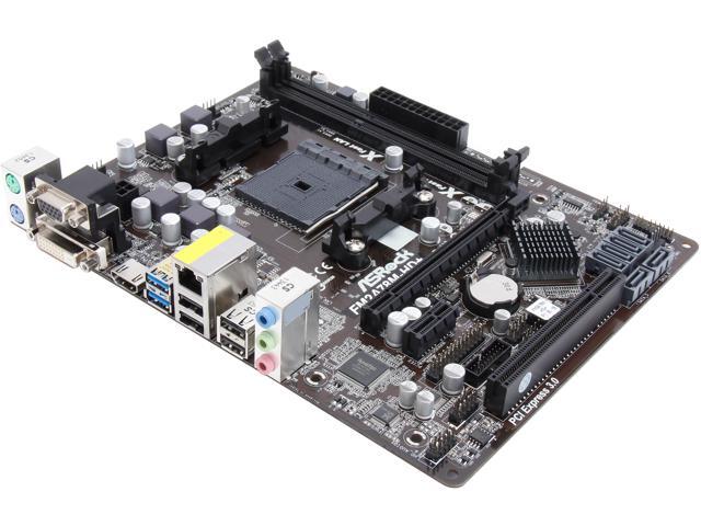 ASRock FM2A78M-HD+ Micro ATX AMD Motherboard