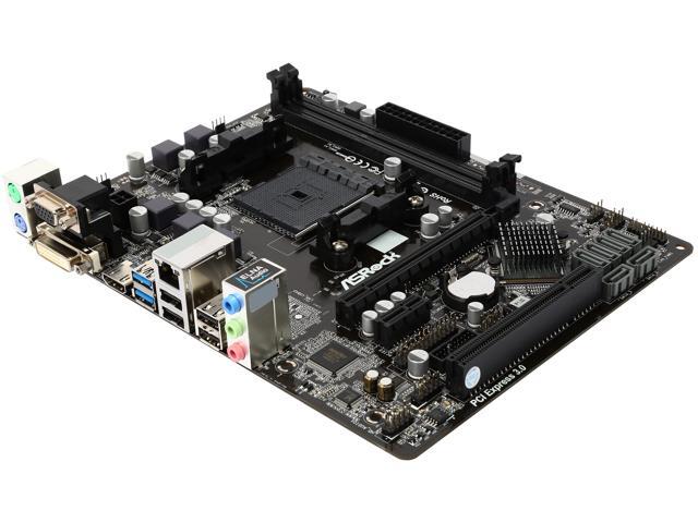 ASRock FM2A78M-HD+ R2.0 Micro ATX AMD Motherboard
