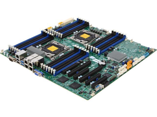 SUPERMICRO MBD-X10DRI-LN4+-O Enhanced Extended ATX Xeon Server Motherboard