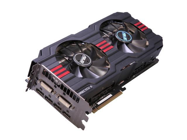 ASUS Radeon HD 7970 DirectX 11 HD7970-DC2-3GD5 3GB 384-Bit GDDR5 PCI Express 3.0 x16 HDCP Ready CrossFireX Support Video Card