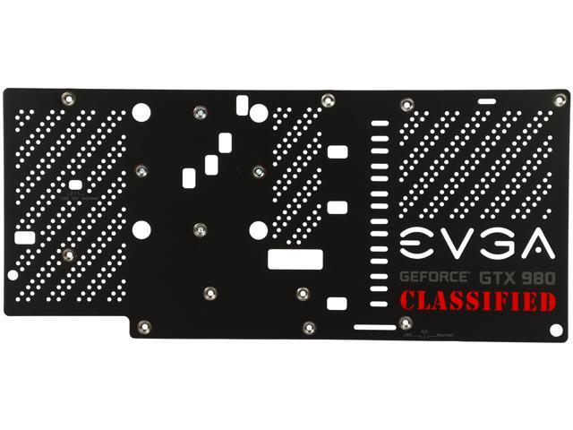 EVGA GTX 980 Classified Backplate Model 100-BP-2987-B9