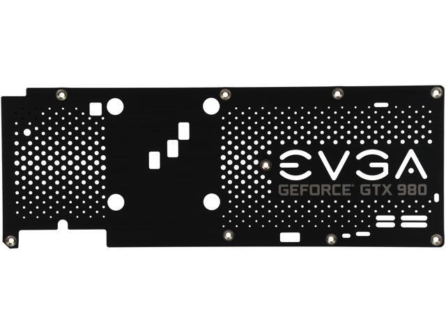 EVGA GTX 980 FTW Backplate Model 100-BP-2984-B9