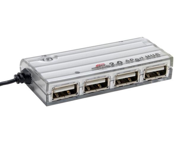 SABRENT SBT-U2H4 Ultra Slim 4-Ports Self Powered Mini HUB