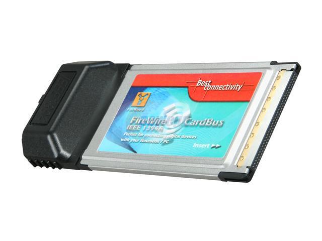 SYBA SD-PCB-2F IEEE 1394 PCMCIA Card
