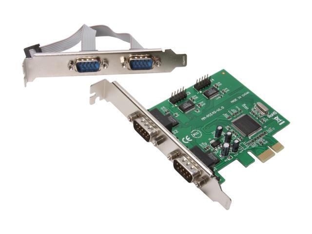 SYBA PCI-Express 4 Port Serial Card Model SY-PEX-4S