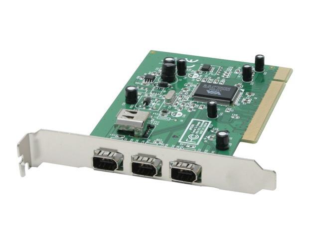 StarTech 4 Port IEEE-1394 FireWire PCI Card with Digital Video Editing Kit Model PCI1394_4