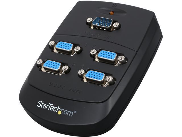 StarTech ST124W 4 Port VGA Video Splitter - Wall Mountable