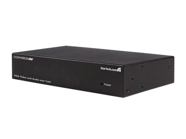StarTech 4 Port VGA and Audio over Cat 5 Video Extender ST124UTPEA