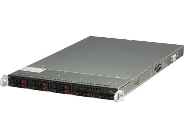 SUPERMICRO SYS-1027R-WRF4+ 1U Rackmount Server Barebone Dual LGA 2011 Intel C606 DDR3 1600/1333/1066/800