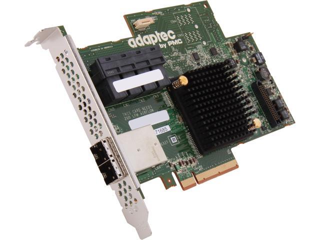Adaptec Series 7 2274700-R 71685Single PCI-Express 3.0 x8 SATA / SAS RAID Controller Card