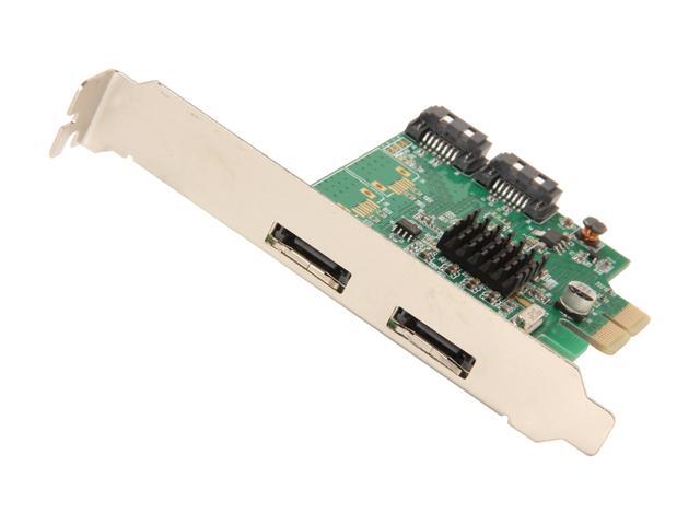 SYBA SI-PEX40058 PCI-Express 2.0 x2 Low Profile Ready SATA III (6.0Gb/s) RAID Controller Card