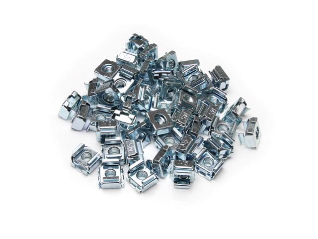 StarTech CABCAGENUTS 50 Pkg M5 Cage Nuts for Server Rack Cabinets