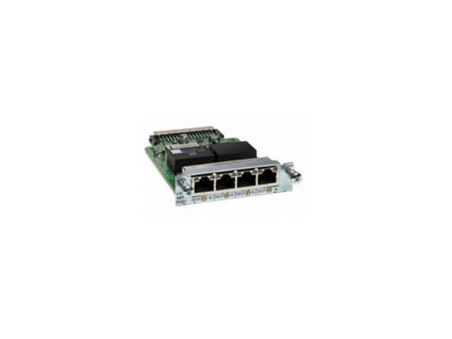 Cisco VWIC3-4MFT-T1/E1 4-Port T1/E1 Multiflex Trunk Voice/WAN Interface Card