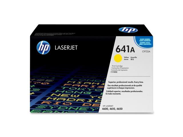 HP 641A Yellow LaserJet Toner Cartridge (C9722A)