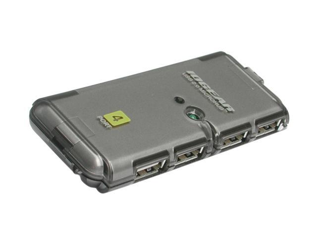 IOGEAR GUH274 4-Port Hi-Speed USB 2.0 Hub