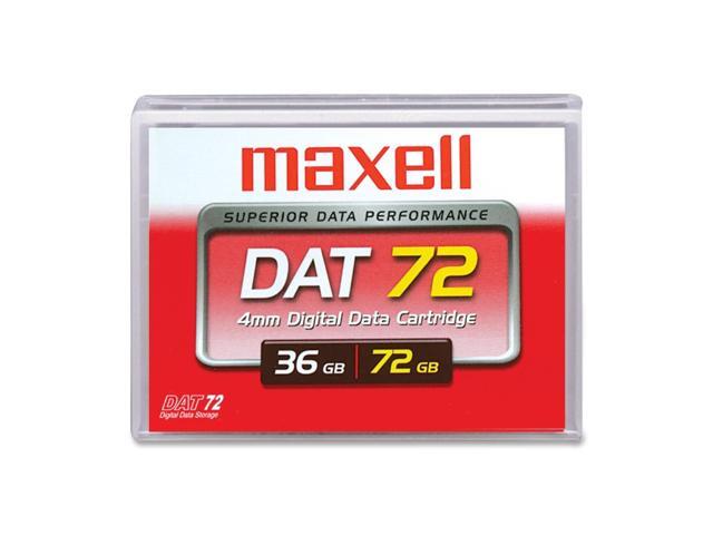maxell 200200 36/72GB DAT 72 Tape Media 1 Pack