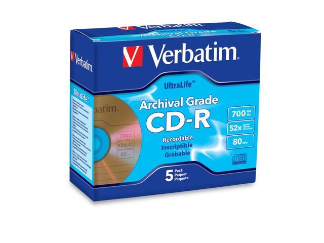 Verbatim Archival Grade 52x CD-R Media