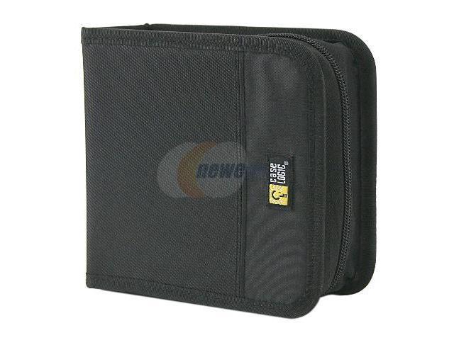 Case Logic CDW-32 CD WALLET NYLON BLACK HOLD UP TO 32 CDS