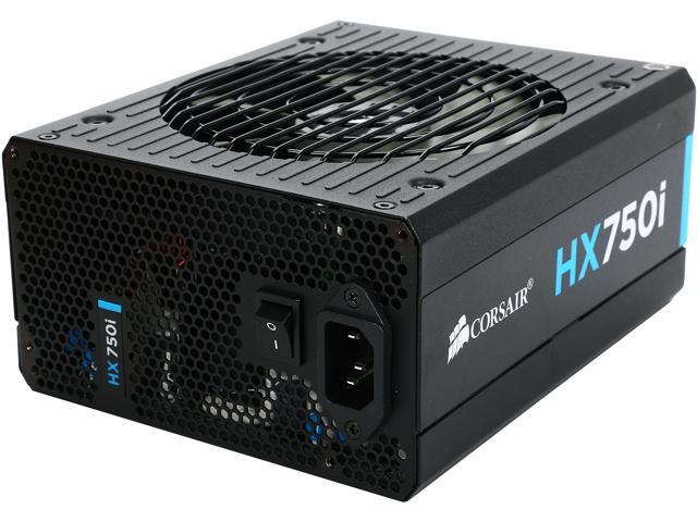 CORSAIR HXi CP-9020072-NA/RF 750W ATX12V / EPS12V 80 PLUS PLATINUM Certified Full Modular Power Supply