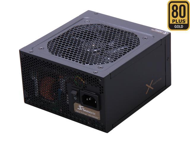 SeaSonic X Series X650 Gold (SS-650KM Active PFC F3) 650W ATX12V V2.3/EPS 12V V2.91 SLI Ready CrossFire Ready 80 PLUS GOLD Certified Full Modular Active PFC Power Supply New 4th Gen CPU Certified