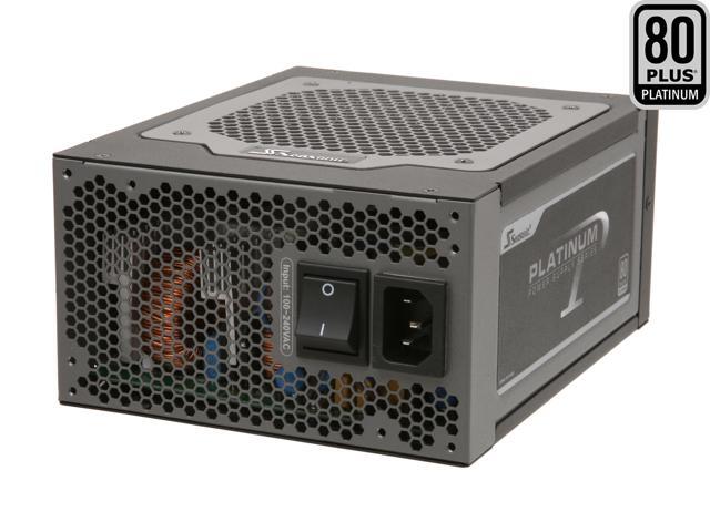 SeaSonic Platinum-1000 1000W ATX12V / EPS12V 80 PLUS PLATINUM Certified Full Modular Power Supply New 4th Gen CPU Certified Haswell Ready