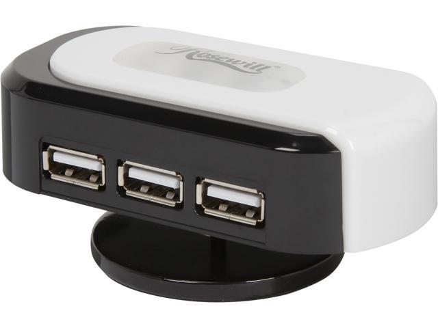 Rosewill RHB-320W 7 Ports USB 2.0 Hub with Power Adapter